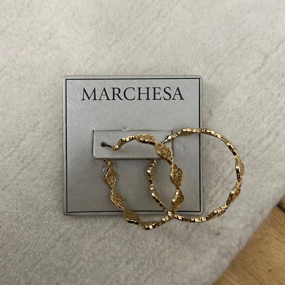 Filigree Hoop Earrings
MARCHESA